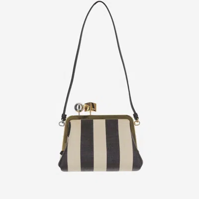 Jacquemus Berlingot Striped Shoulder Bag In Multi