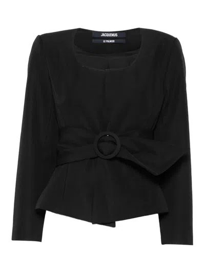 Jacquemus Blazer - Negro In Black
