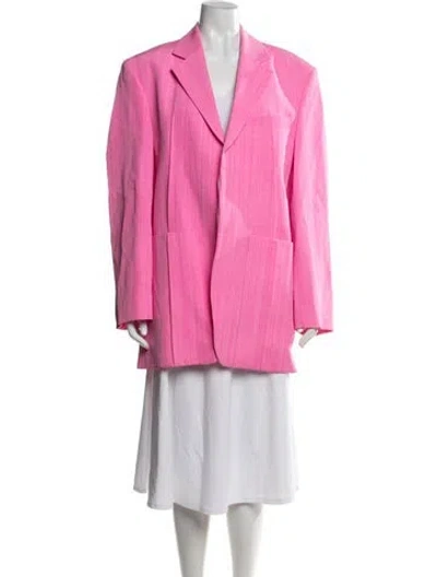 Pre-owned Jacquemus Blazer In Pink