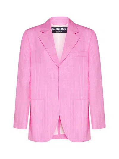 Jacquemus Blazer In Pink