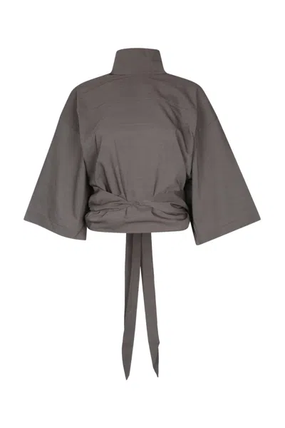 Jacquemus La Blouse Havana In Gray