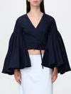 Jacquemus Women's Top Blue In Black