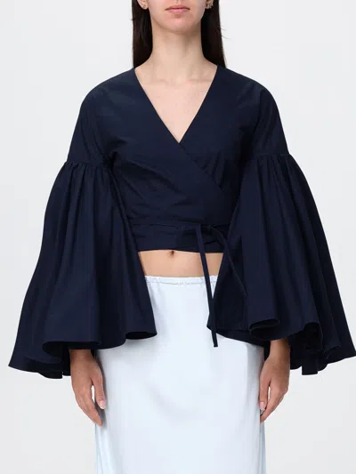 Jacquemus Women's Top Blue In Black