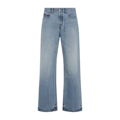 Jacquemus Blue Cotton Jeans