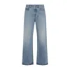 Jacquemus Straight-leg Jeans In Gray