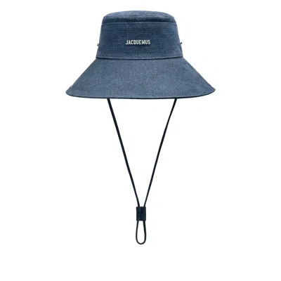 JACQUEMUS JACQUEMUS BLUE HATS WOMEN