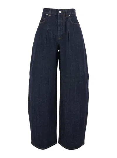 Jacquemus Blue Lose Fit Jeans
