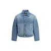 Jacquemus Light Blue Regular Jacket In Blue