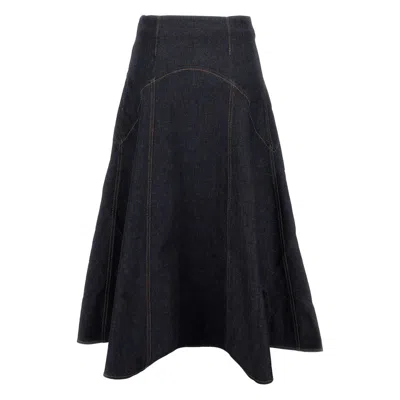 Jacquemus Triangle Skirt Skirts Black