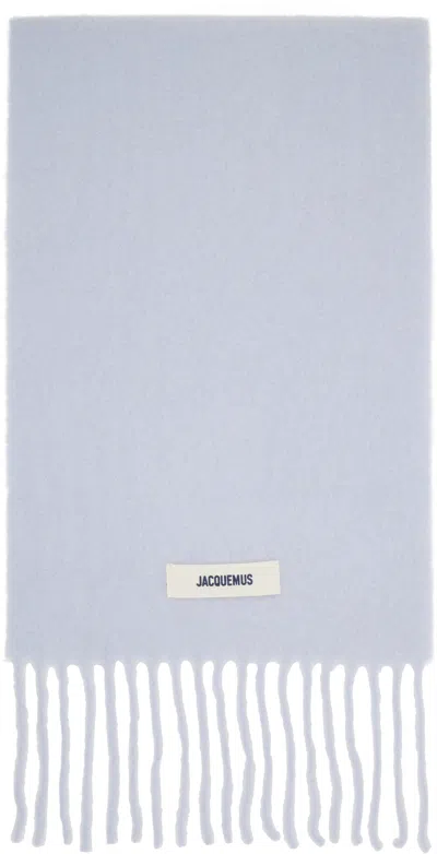 Jacquemus Blue 'the Carro' Scarf
