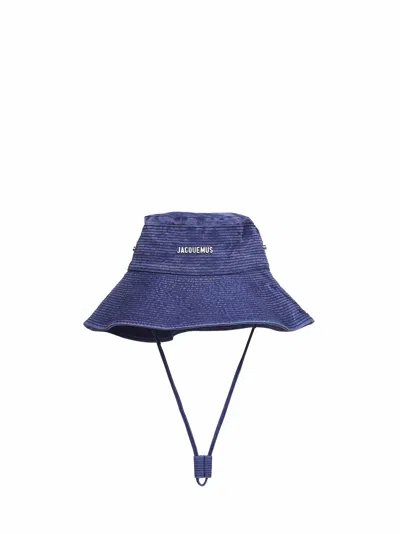 Jacquemus Blue The De-nîmes Denim Bucket Hat