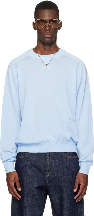 Jacquemus Blue 'the J' Sweater