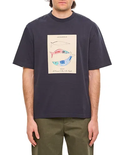 Jacquemus Blue The Marino T-shirt