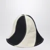Jacquemus Striped Canvas Bob Hat In Blue