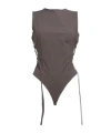 Jacquemus Bodysuits In Brown