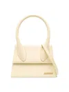 Jacquemus Le Grand Chiquito Leather Handbag In White