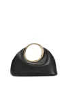 Jacquemus Women Le Petit Calino Leather Clutch In Black