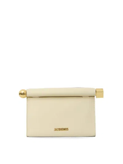 Jacquemus Bolso Clutch - Crema