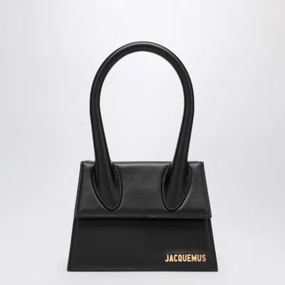Jacquemus Bolso Mano Le Chiquito Moyen Negro Conv In Black
