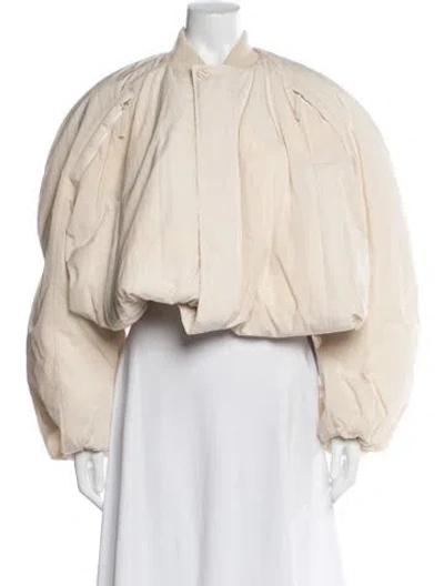 Pre-owned Jacquemus Bomber Jacket In Neutral