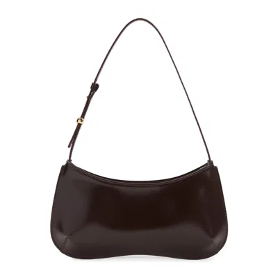 Jacquemus Bordeaux Cotton Shoulder Bag