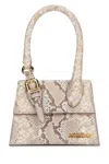 Jacquemus Beige Les Sculptures 'le Chiquito Moyen Boucle' Bag In Beige