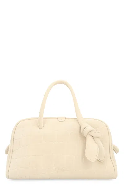JACQUEMUS BORSA LE PETIT TURISMO IN SCAMOSCIATO LEATHER