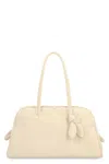Jacquemus Borsa Le Turismo In Suede Leather In Neutral
