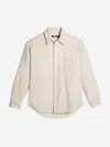 Jacquemus La Chemise Boulanger Padded Shirt In Beige