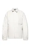 Jacquemus La Chemise Boulanger Cotton Blend Shirt In Beige