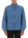 Jacquemus The Boulanger Puffed Denim Overshirt