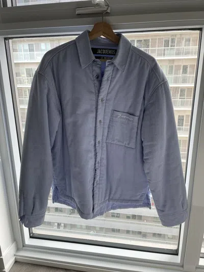 Pre-owned Jacquemus Boulanger Shirt In Blue