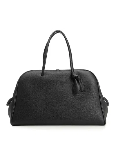 Jacquemus Bowling Bag In Black