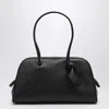 Jacquemus Bowling Bag Leather Tourism In Black