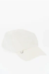 Jacquemus Braided Motif Knitted Belo Cap With Leather Detail