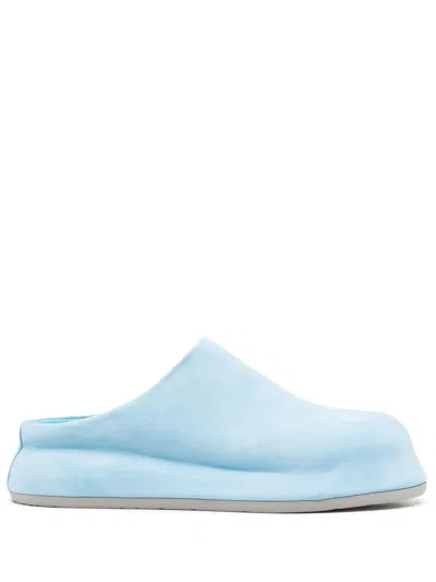 Jacquemus Les Mules Bricciola Nubuck Clogs In Multi