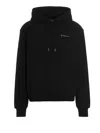 Jacquemus Brode Hooded Sweatshirt Drawstring Kangaroo Pocket In Black