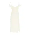Jacquemus Broderie Anglaise Midi Sundress In White