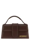 Jacquemus Le Grand Bambino Smoothed Leather Top Handle Bag In Brown