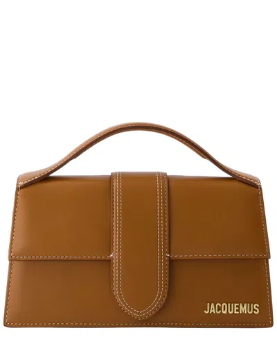 Jacquemus Brown Calfskin Le Grand Bambino, Never Carried (authentic Pre-loved)