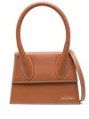 Jacquemus Brown Le Chiquito Mini Crossbody Bag In Brown