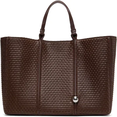 Jacquemus Brown La Croisière 'the Marino Horizontal Shopper' Tote