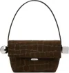 Jacquemus Brown La Croisière 'the Rond Carré' Bag In 880 Dark Brown