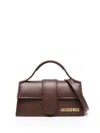 Jacquemus Le Grand Bambino Leather Crossbody Bag In Brown