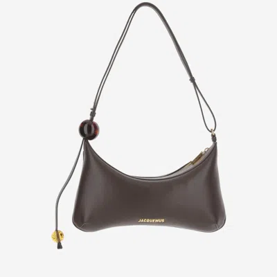 Jacquemus Brown Le Bisou Perle Shoulder Bag
