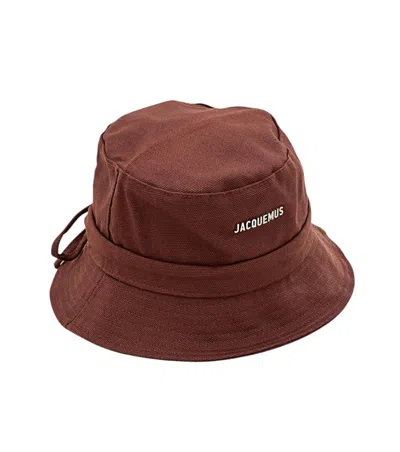 Jacquemus Brown Le Bob Gadjo Bucket Hat