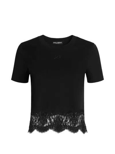 Jacquemus Brown Le Grosgrain Cotton T-shirt In Black