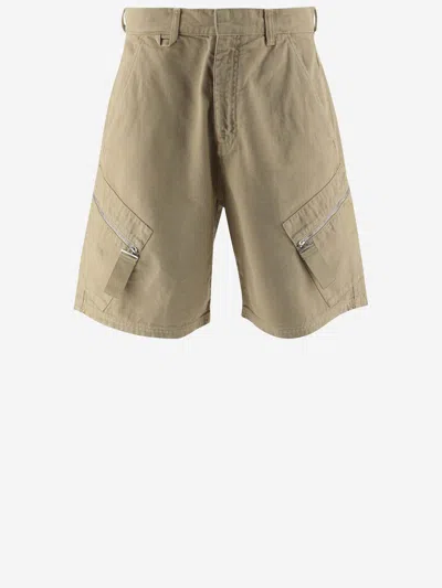 Jacquemus Marrone Shorts In Neutrals
