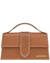 Jacquemus Le Grand Bambino Leather Crossbody Bag In Brown