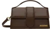 Jacquemus Brown Les Classiques 'the Large Bambino' Bag In 850 Brown